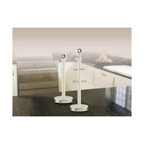 Morphy Richards Dimensions 6 Cup Mug Tree Polished Stainless Steel - Ivory Cream