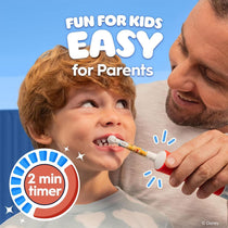 Oral-B Disney The Lion King Pro Kids Electric Toothbrush With 3 Cleaning Modes 1 Round Brush Head & 4 Stickers Charger - Red D12KIDSPROLIO