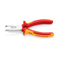 Knipex 13 46 165 SB VDE Stripping Pliers 165mm - Red