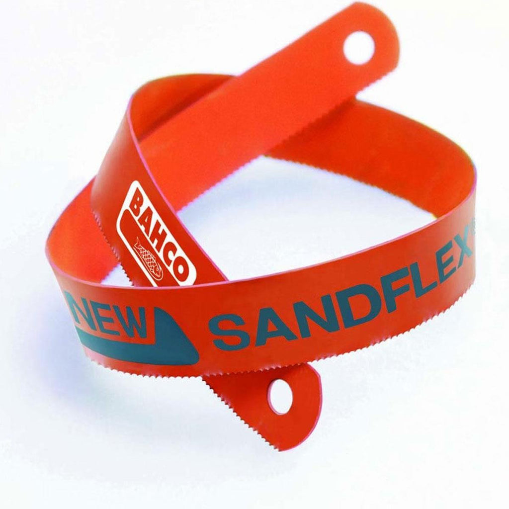 Bahco Sandflex Bi-Metal Hacksaw Blade 300mm 18 TPI Pack 100 - Orange