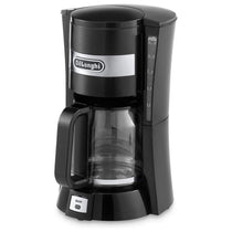 Delonghi Filter Drip Coffee Machine 900W 1.25 Litres 10-15 Cup Capacity - Black