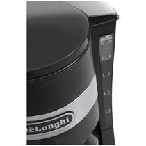 Delonghi Filter Drip Coffee Machine 900W 1.25 Litres 10-15 Cup Capacity - Black
