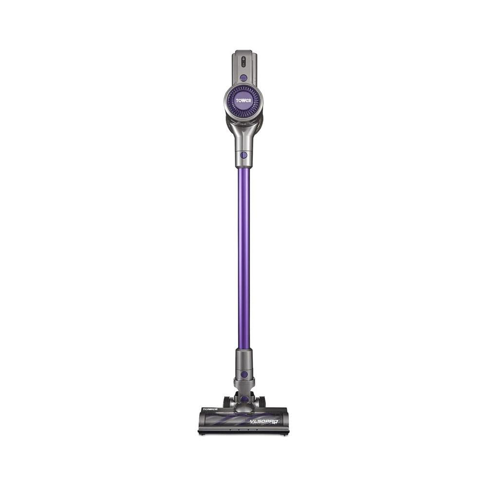 Tower VL50 Pro Pet 3-In-1 Cordless Vacuum Cleaner 22.2V 200W 1 Litre Dust Capacity - Purple