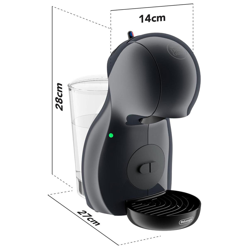 Delonghi Nescafe Dulce Gusto Piccolo XS Pod Coffee Machine 1500W 0.8 Litre - Black