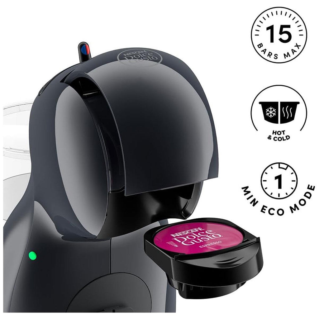 Delonghi Nescafe Dulce Gusto Piccolo XS Pod Coffee Machine 1500W 0.8 Litre - Black