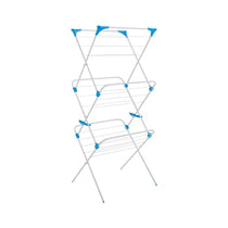 Minky Trio Concertina Airer 3 Tier Indoor Airer With 15m Drying Space Metal - White
