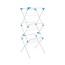 Minky Trio Concertina Airer 3 Tier Indoor Airer With 15m Drying Space Metal - White