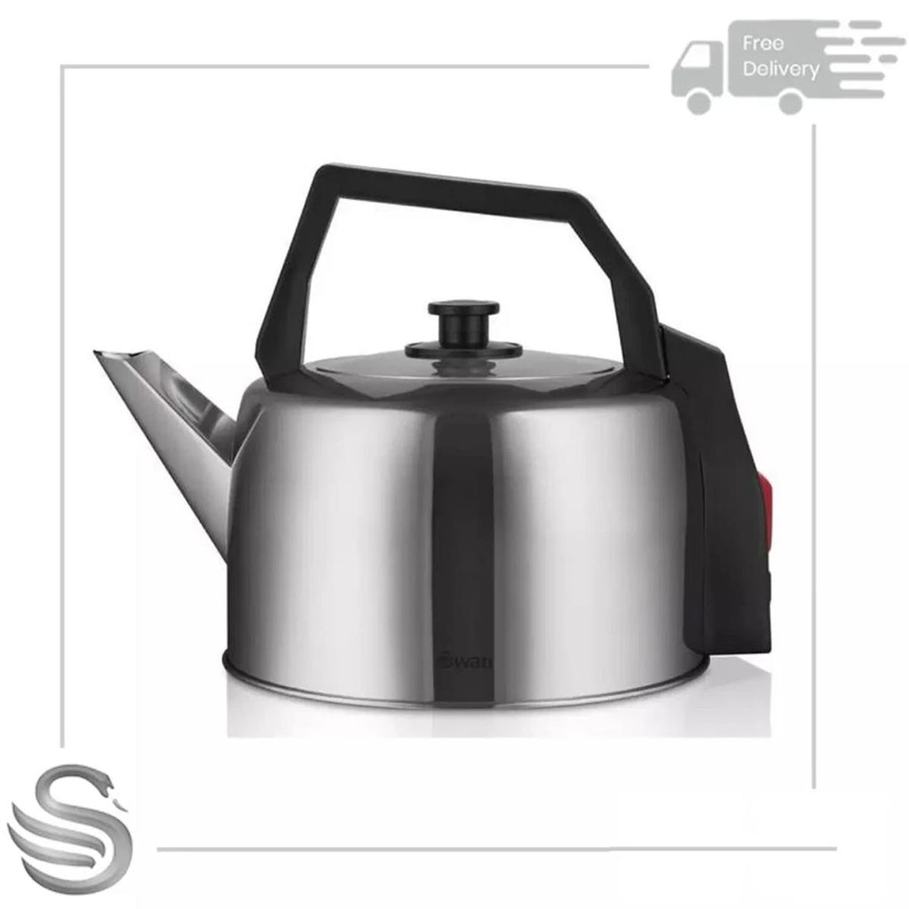 Swan Catering Kettle Stainless Steel 2200W 3.5 Litre - Silver