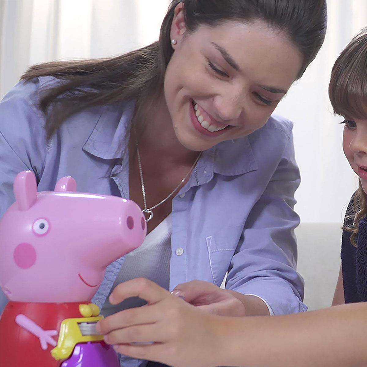 Peppa Pig Count With Peppa 10 Fun Coins Kids Interactive Learning Toy - Multicolour
