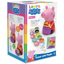 Peppa Pig Count With Peppa 10 Fun Coins Kids Interactive Learning Toy - Multicolour