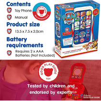 Paw Patrol My First Smart Phone Toy Lots of Interactive Fun Activities - Multicolour