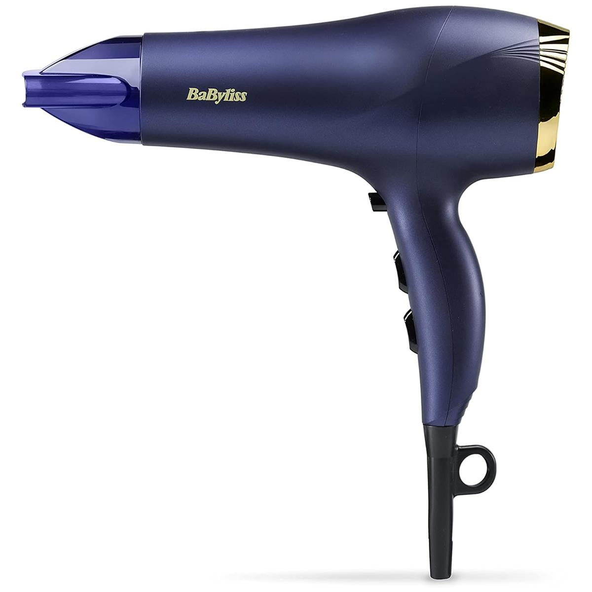 BaByliss Midnight Luxe Hair Dryer 2300W 3 Heat And 2 Speed Settings - Blue