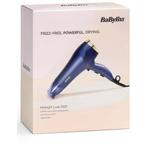 BaByliss Midnight Luxe Hair Dryer 2300W 3 Heat And 2 Speed Settings - Blue