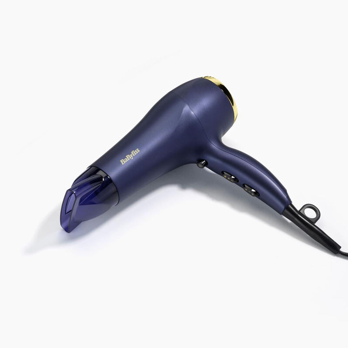 BaByliss Midnight Luxe Hair Dryer 2300W 3 Heat And 2 Speed Settings - Blue