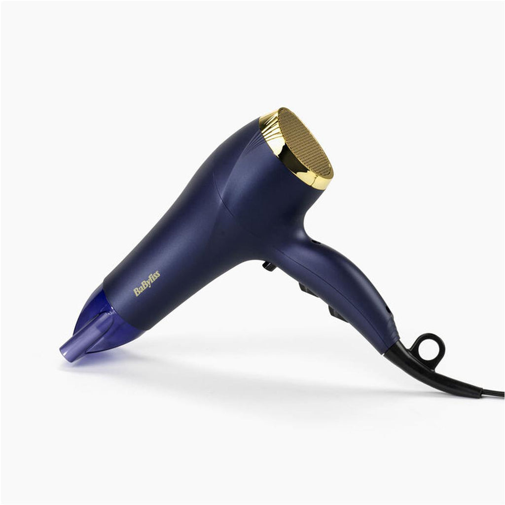 BaByliss Midnight Luxe Hair Dryer 2300W 3 Heat And 2 Speed Settings - Blue