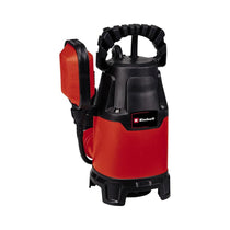 Einhell GC-DP 3325 Dirt Water Pump Submersible 9500 L/H Flow Rate 330W 240V - Red/Black