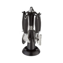 Morphy Richards Dune 4 Piece Gadget Set With Carousel Stand - Black