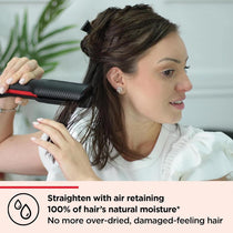 Revlon One-Step Air Straight 2-In-1 Dryer & Straightener - Black