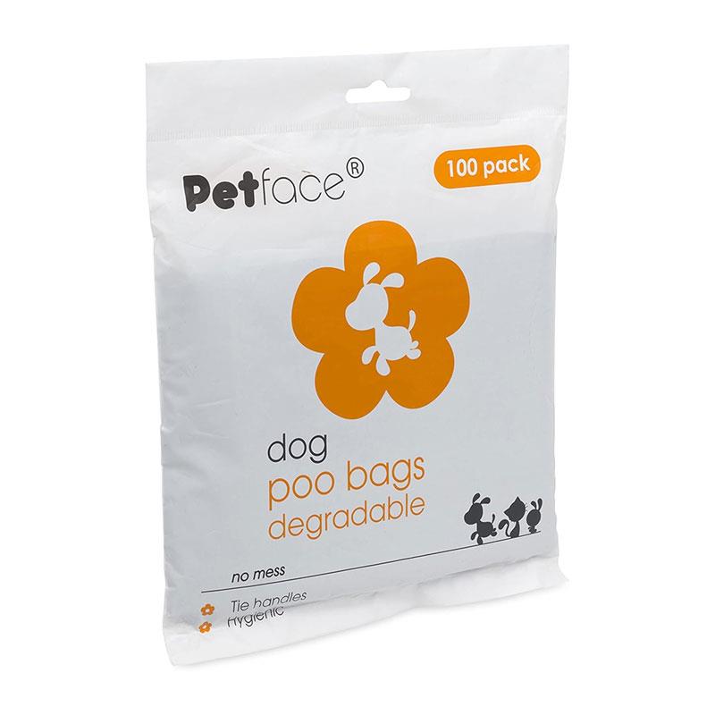 Petface Dog Poop Bags Degradable 100 Pack