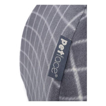 Petface Window Pane Check Soft And Cosy Igloo Cat Bed Grey