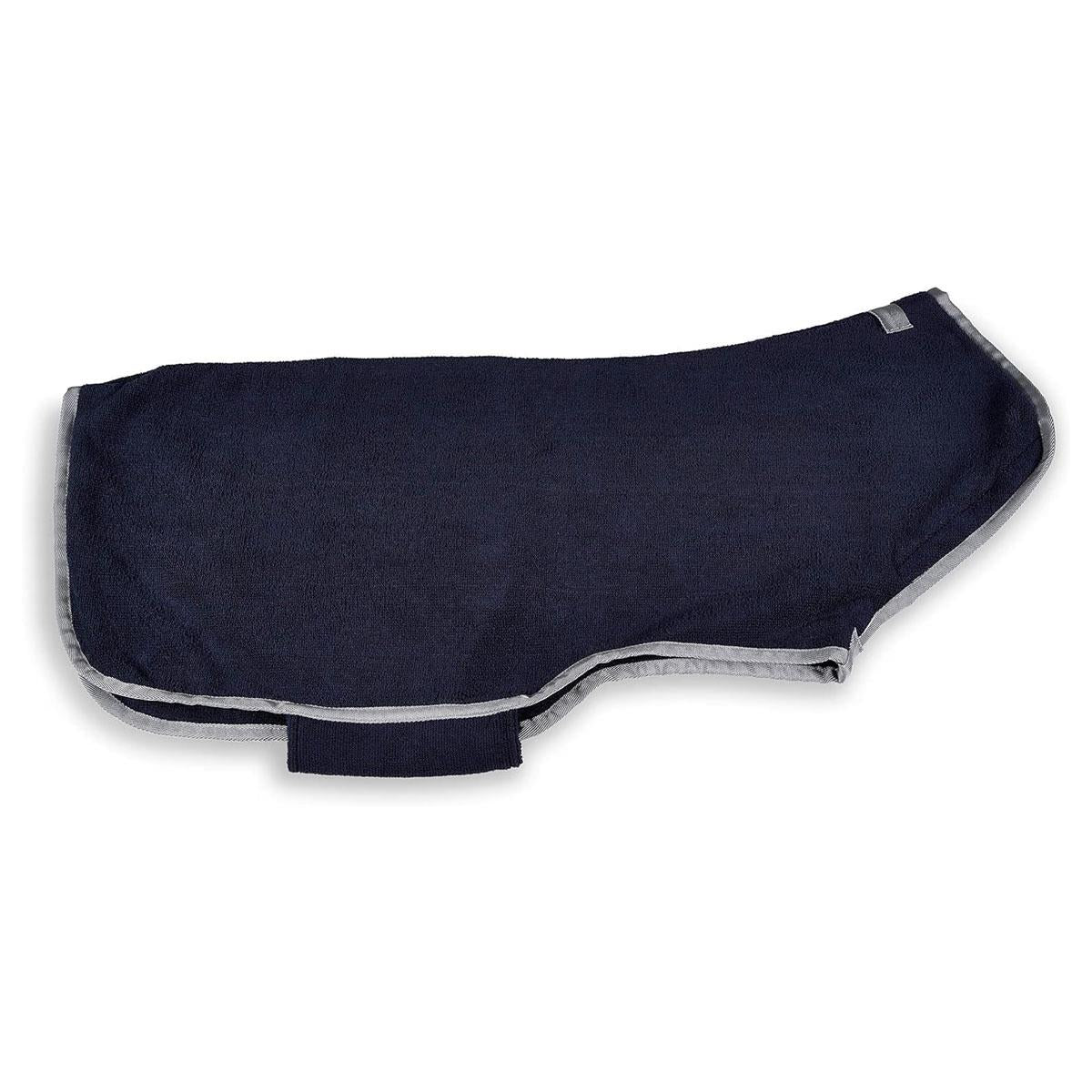 Petface Outdoor Paws Microfibre Dog Drying Robe X-Small 30cm Blue