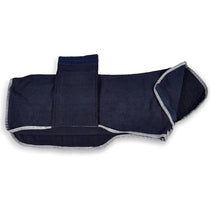 Petface Outdoor Paws Microfibre Dog Drying Robe Large 60cm Blue