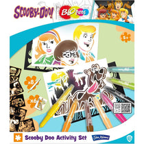 John Adams Blopens Scooby Doo Activity Set Blow Airbrush Effects ! - Multicolour