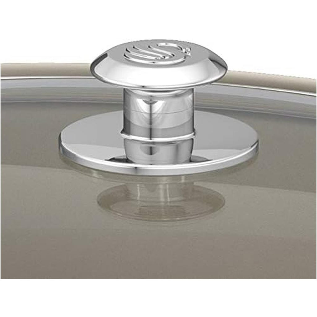 Swan Retro Slow Cooker With 3 Temperature Settings 320 W 6.5 Litre - Blue