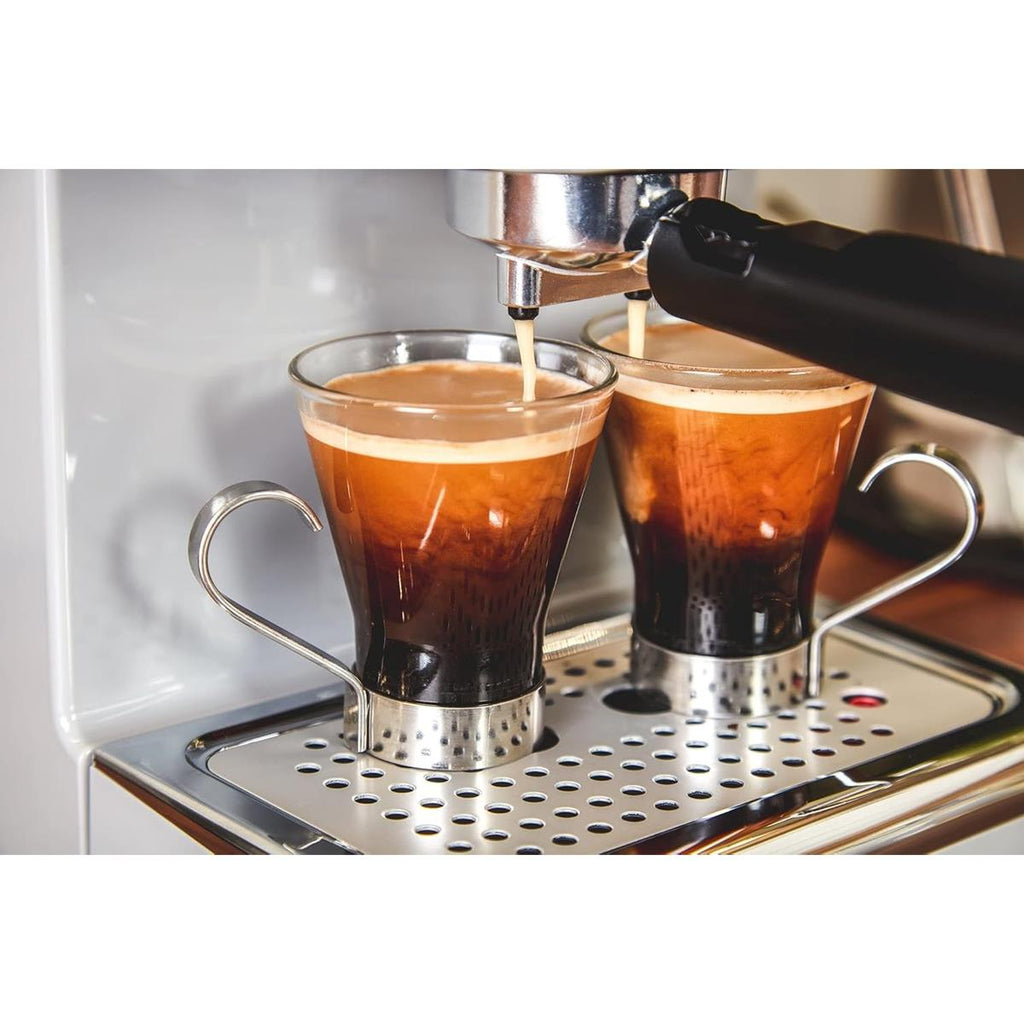 Swan Retro Pump Espresso Coffee Machine 1100 W 1.2 Litre - Grey