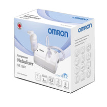 Omron CompAir Compressor Nebuliser To Treat At Home Cough & Cold Bronchitis Asthma & More - White