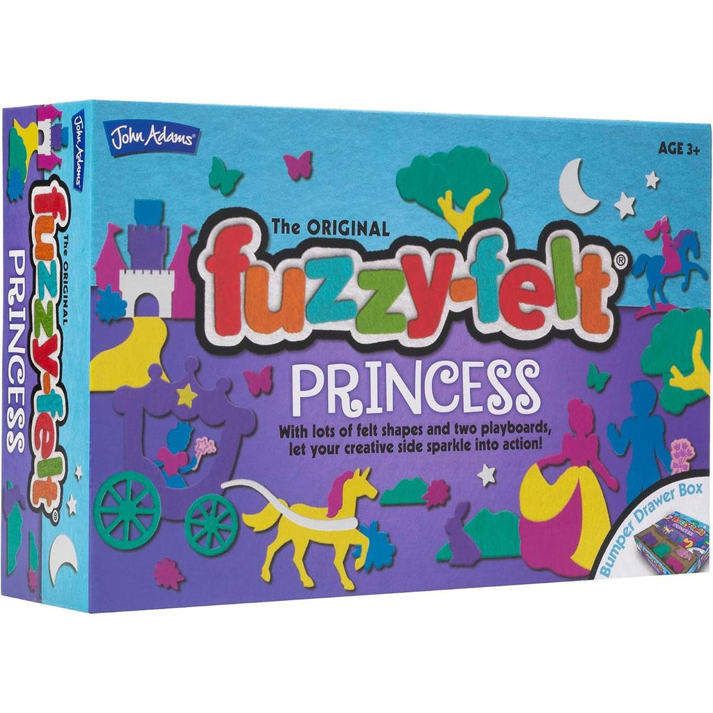 John Adams The Original Fuzzy Felt Princess Drawer Set - Multicolour