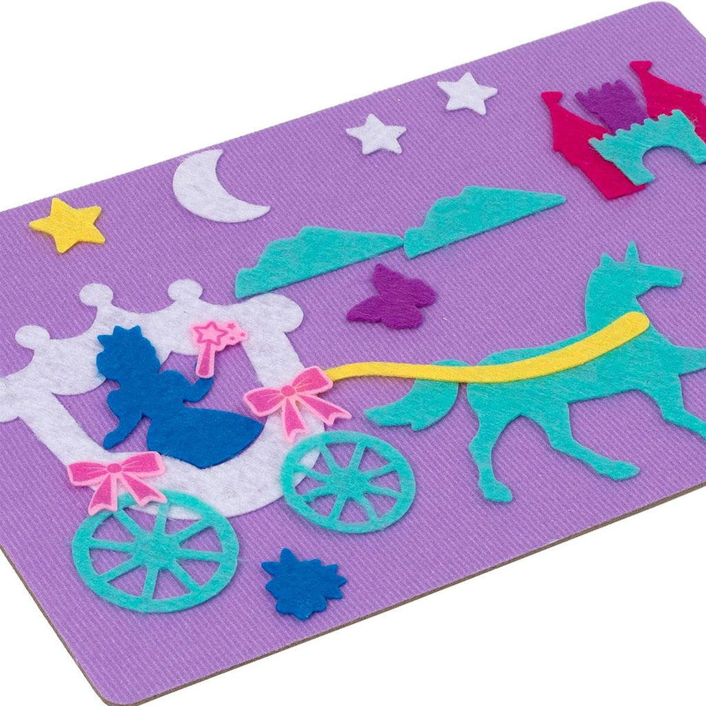 John Adams The Original Fuzzy Felt Princess Drawer Set - Multicolour