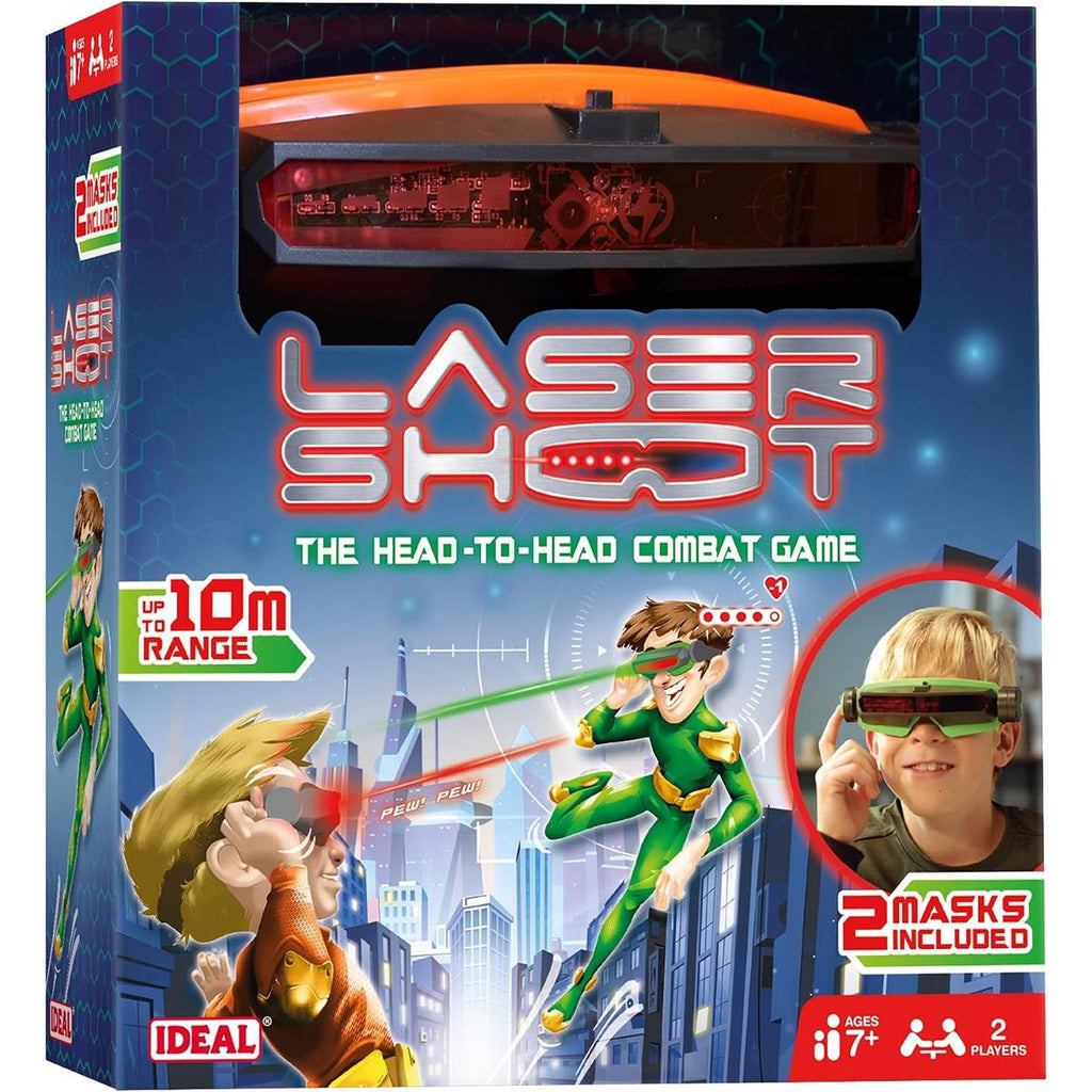 John Adams Ideal Laser Shoot Electronic Laser Battle Game Head-To-Head Combat Game - Multicolour