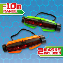 John Adams Ideal Laser Shoot Electronic Laser Battle Game Head-To-Head Combat Game - Multicolour