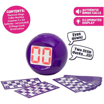 John Adams Ideal Bingo Electronic Host Your Own Bingo Night At Home ! - Multicolour