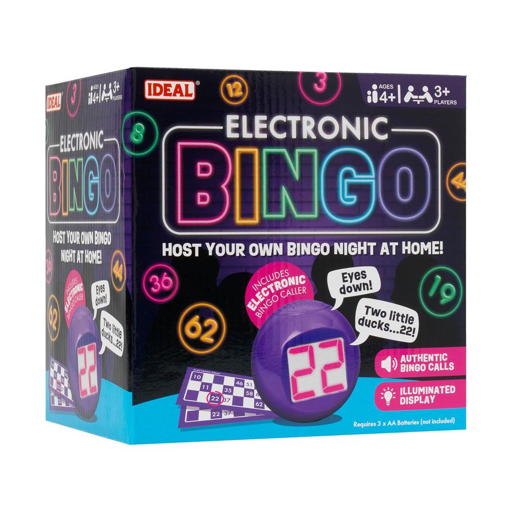 John Adams Ideal Bingo Electronic Host Your Own Bingo Night At Home ! - Multicolour