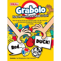 John Adams Ideal Grabolo Find The Match And Grab It Fast Family Game - Multicolour