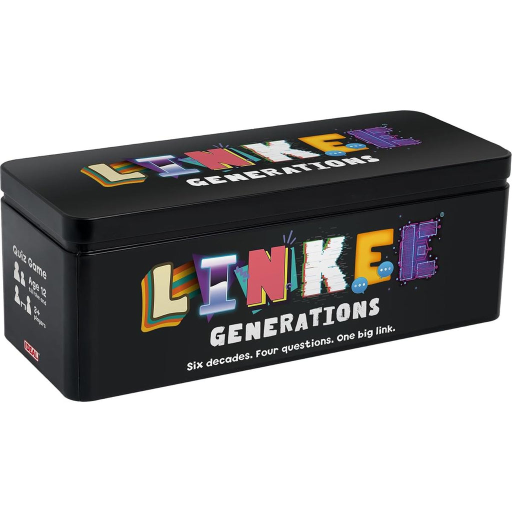 John Adams Ideal Linkee Generations The Party Quiz Trivia Game ! Six Decades Four Questions One Big Link - Multicolour