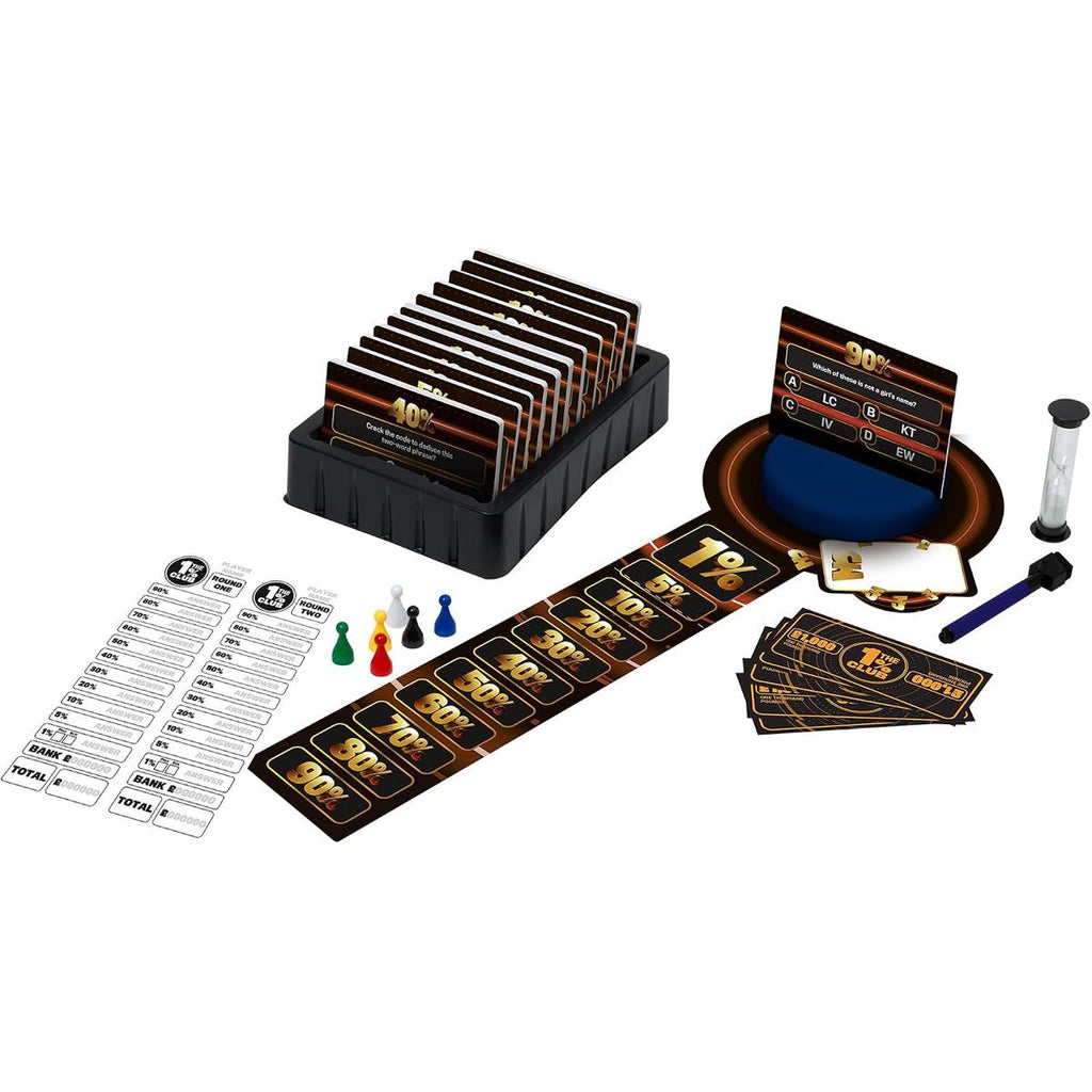 John Adams Ideal The 1% Club The Board Game - Multicolour