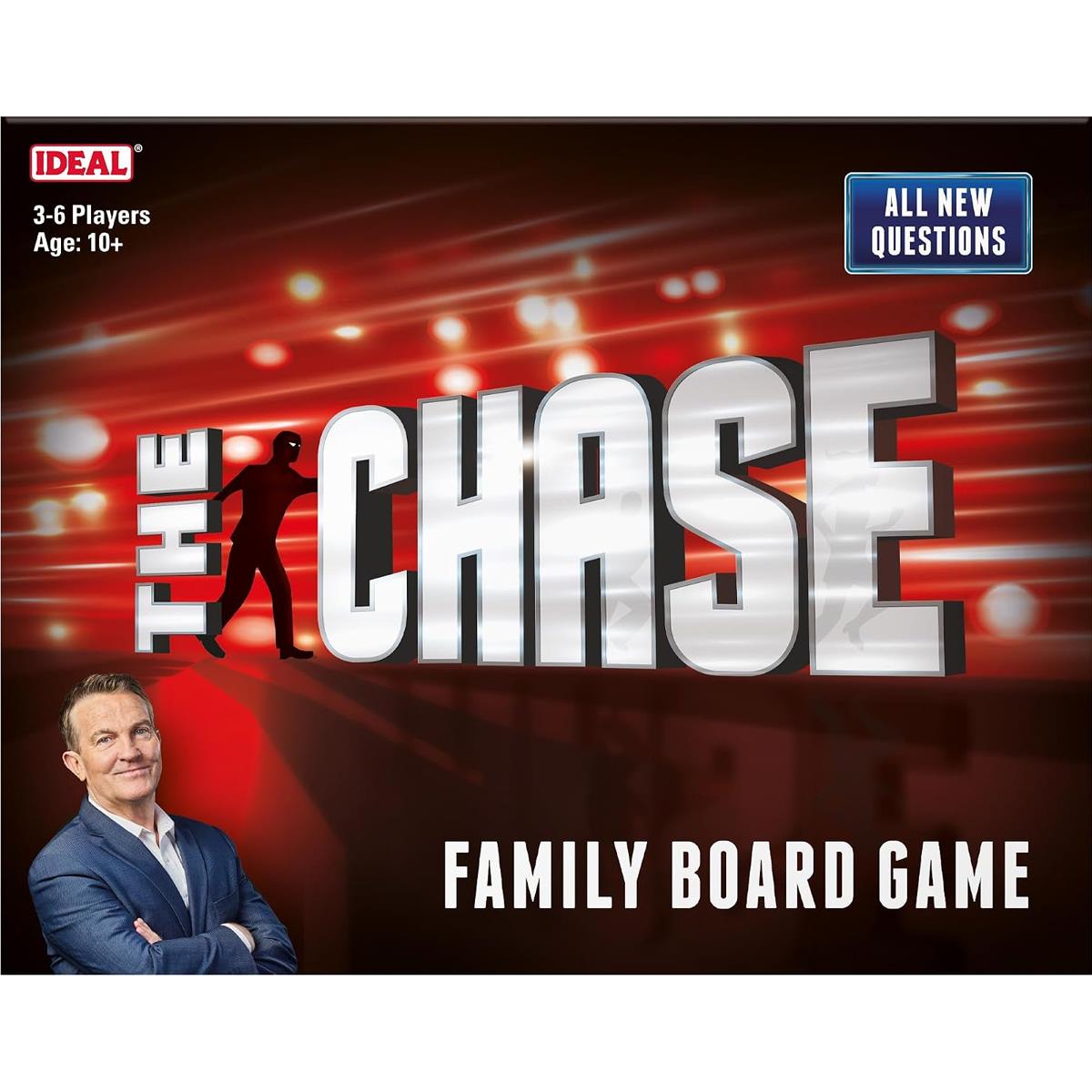 John Adams Ideal The Chase The Chase Is On ! Family TV Show Board Game - Multicolour