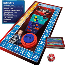 John Adams Ideal The Chase The Chase Is On ! Family TV Show Board Game - Multicolour