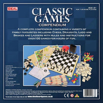 John Adams Ideal Classic Games Compendium Over 100 Classic Family Board Games - Multicolour