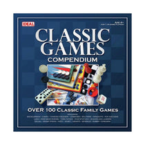 John Adams Ideal Classic Games Compendium Over 100 Classic Family Board Games - Multicolour