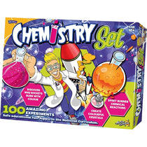 John Adams Chemistry Set 100 Amazing Experiments ! Safe Educational Fun Supports The National Curriculum Toys - Multicolour