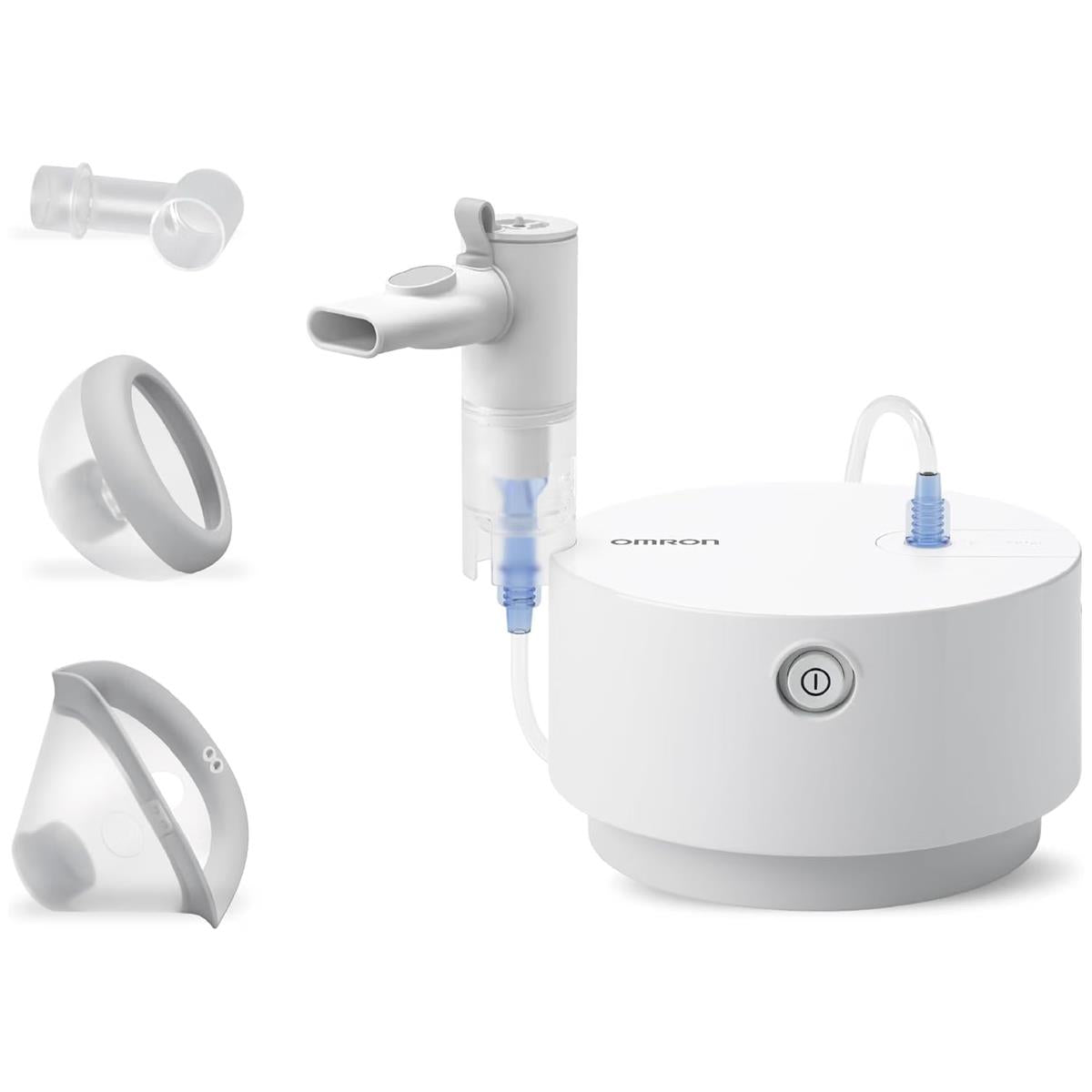 Omron Advanced All-In-One Nebuliser For Acute And Chronic Respiratory Conditions - White