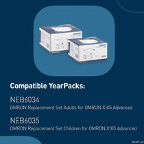 Omron Advanced All-In-One Nebuliser For Acute And Chronic Respiratory Conditions - White