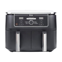 Ninja Foodi MAX Dual Zone Air Fryer Max Crisp Roast Bake Reheat And Dehydrate 2470W 9.5 Litres - Black