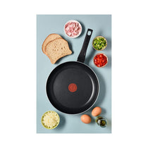 Tefal Simple Cook Frying Pan 24cm Aluminium Titanium Non-Stick Coating - Black