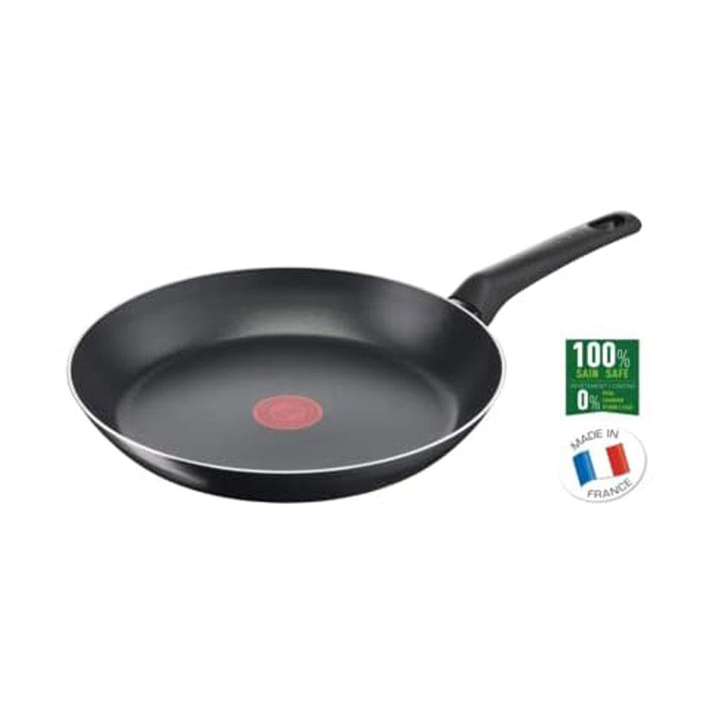 Tefal Simple Cook Frying Pan 24cm Aluminium Titanium Non-Stick Coating - Black