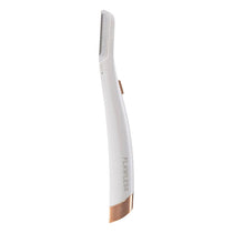 Finishing Touch Flawless Dermaplane Glow Lighted Facial Exfoliator Hair Remover - White